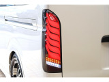 LEDテールランプでかっこいい仕上がりに!