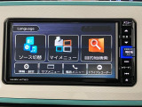 【ナビ】 遠出も安心♪音楽やテレビなどの機能も充実しています。