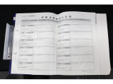 オーナーズガイドブック・点検整備記録簿・アクセスキー2本装備!点検もしっかり行っております!