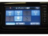 こちらはオーディオソースの選択画面です。一覧表示により、直感的な操作が可能です。