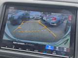 バックカメラのお写真です。駐車が苦手な方でも楽に駐車が行えますね♪