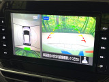 【アラウンドビューモニター】専用のカメラにより、上から見下ろしたような視点で360度クルマの周囲を確認することができます☆死角部分も確認しやすく、狭い場所での切り返しや駐車もスムーズに行えます。