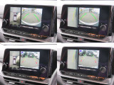 360度アラウンドビューモニター&バックカメラで駐車が苦手な方でも安心です♪