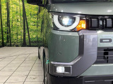【LEDヘッドライト】悪天候や夜間走行時も良好な視界を確保し安心して運転できる高輝度LEDヘッドライトを装備!点灯速度が早く、消費電力も抑えられています。