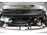 Hondaの技術が詰まったエンジンルーム☆☆☆エンジンルーム室内ともにルームクリーニング済みで清潔です◎快適なドライブをお楽しみください♪♪
