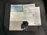 取扱説明書やメンテナンスノートもそろっています。