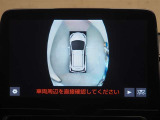 パノラミックビューモニター付きです。