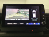バックモニター付きで車庫入れも安心【カメラアングルは3パターンから選べます】知らない道でも安心して楽しくお出かけができます