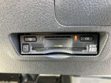 高速道路をスイスイッと通過の『ETC』付き!ETCカードをお持ちでない方は、トヨタETCカードもございますので、ご相談下さいね☆
