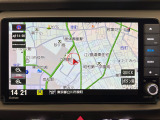 高精細画面で操作がしやすいホンダ純正ナビを装着しています。