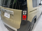 視認性がいいテールランプ。後続車にも存在をアピール。