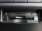 ETC車載器付きです。高速道路の料金所もスムーズに通過できます。