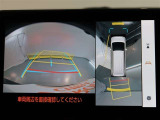 パノラミックビューモニター付きです。車両を上から見たような映像をモニター画面に表示。運転席からの目視では見にくい、車両周辺の状況をリアルタイムでしっかり確認できます。