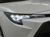 LEDヘッドライトです。デザイン性がよくとても明るいので、夜間の走行や悪天候でも安心です。しかも長寿命!