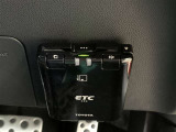ETC車載器付きです。高速道路の料金所もスムーズに通過できます。