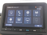 純正ナビが搭載されています。初めての道も安心ですね。Bluetooth接続可能!