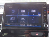 【 ホンダ純正ギャザズ・VXU-195NBi  】Bluetooth接続に対応しています。その他、TVやAM/FMラジオの視聴・CDやDVD再生・USB接続などが可能です。
