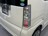 視認性がいいテールランプ。後続車にも存在をアピール。