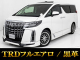 ★トヨタ アルファード 2.5S-C★★禁煙車★TRDフルエアロ★サンルーフ★★4本出しマフラー★3眼LEDヘッドライト★★デジタルインナーミラー★BSM★★ワイヤレス充電★両側電動スライドドア★