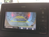 リアカメラがついているので、駐車や後進の際にとても便利です♪