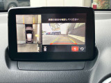 360度ビューモニターです。前後左右の安全を確認できます。