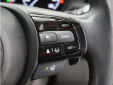 ◆アダプティブクルーズコントロール◆予め設定した車速内でクルマが自動的に加減速。前走車との適切な車間距離を維持しながら追従走行します。【LKAS】車線維持支援システムでステアリング操作を支援。