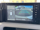 アラウンドビューモニターです!上空から貴方のお車をモニタニングしている様に車両の周りの安全確認が出来ます!