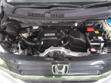 自慢のエンジンはパワードbyHONDAです。精度とバランスにこだわって、低回転からスムースなパワーを発揮します。