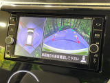 【アラウンドビューモニター】専用のカメラにより、上から見下ろしたような視点で360度クルマの周囲を確認することができます☆死角部分も確認しやすく、狭い場所での切り返しや駐車もスムーズに行えます。