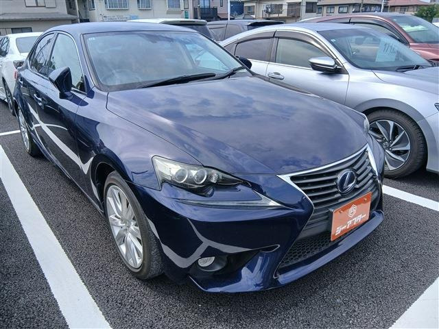 IS 300h バージョンL 禁煙車 赤革シート 純正ナビ フルセグTV