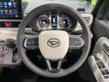 【ステアリングスイッチ】運転中、前方から目線をそらすことなく、オーディオ等の操作が可能な便利機能!安心&快適なドライブを演出してくれます♪
