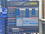 空車時定格総荷重表・作業半径揚程図です。