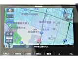 パナソニック製メモリーナビ装備!!TV視聴(フルセグ対応)やCD、DVD再生の 、Bluetoothにも対応しています。