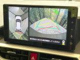 【パノラミックビューモニター】専用のカメラにより、上から見下ろしたような視点で360度クルマの周囲を確認することができます☆死角部分も確認しやすく、狭い場所での切り返しや駐車もスムーズに行えます。