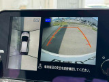 空から見下ろしているかのような視点で周囲を確認できるアラウンドビューモニター!