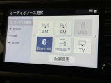 お気に入りの曲をBluetoothで再生できます♪ ドライブがさらに楽しくなりますよ♪