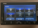 【オーディオ機能】オーディオは、フルセグTVの他にDVD/CDプレーヤーを装備♪もちろんFM/AMラジオもお聞きいただけますよ♪