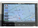パナソニック製メモリーナビ装備!!TV視聴(フルセグ対応)やCD、DVD再生の 、Bluetoothにも対応しています。