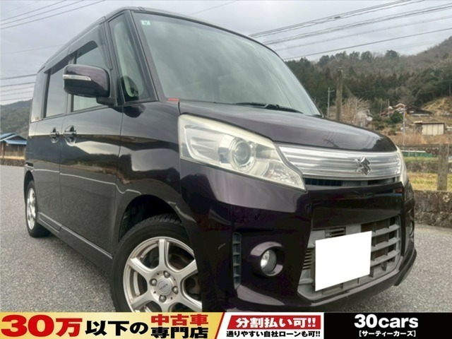 スペーシアカスタム XS Bluetooth DVD再生 片側電動スライドドア