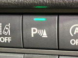 【クリアランスソナー】バンパーに付いたセンサーが障害物を検知!一定の距離に近づくとアラートで教えてくれます♪狭い駐車スペースや車庫入れ時も安心ですね☆