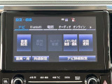 地デジ、AM/FMチューナー、Bluetooth等ご利用いただけます。