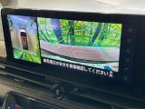 【アラウンドビューモニター】専用のカメラにより、上から見下ろしたような視点で360度クルマの周囲を確認することができます☆死角部分も確認しやすく、狭い場所での切り返しや駐車もスムーズに行えます。
