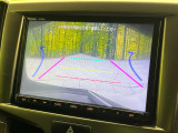 【バックカメラ】駐車時に後方がリアルタイム映像で確認できます。大型商業施設や立体駐車場での駐車時や、夜間のバック時に大活躍!運転スキルに関わらず、今や必須となった装備のひとつです!