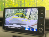 【バックカメラ】駐車時に後方がリアルタイム映像で確認できます。大型商業施設や立体駐車場での駐車時や、夜間のバック時に大活躍!運転スキルに関わらず、今や必須となった装備のひとつです!