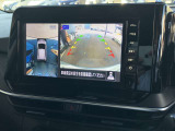 アラウンドビューモニターです!上空から貴方のお車をモニタニングしている様に車両の周りの安全確認が出来ます!