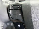 ステアリングスイッチ付き。前方から目を離すことなく操作することが可能です