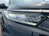 LEDヘッドライトが安全な夜間走行をサポートしてくれます♪照射範囲が広くなるので前方視界が全体的に明るくなり、夜間走行をしっかりアシスト♪