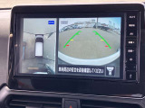 アラウンドビューモニターです!上空から貴方のお車をモニタニングしている様に車両の周りの安全確認が出来ます!
