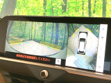 【パノラミックビューモニター】専用のカメラにより、上から見下ろしたような視点で360度クルマの周囲を確認することができます☆死角部分も確認しやすく、狭い場所での切り返しや駐車もスムーズに行えます。