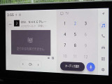 地デジ対応、フルセグデジタルTV放送が視聴できます。